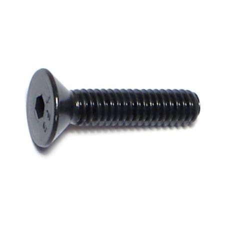 #8-32 Socket Head Cap Screw, Plain Steel, 3/4 In Length, 100 PK